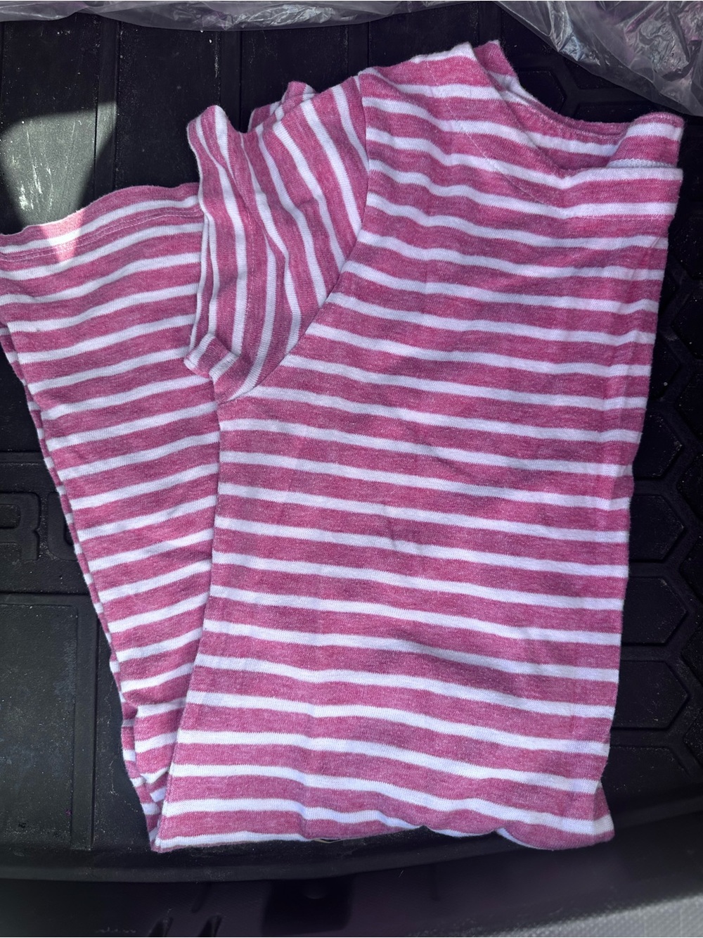 Vineyard Vines Pink and White Striped Dress